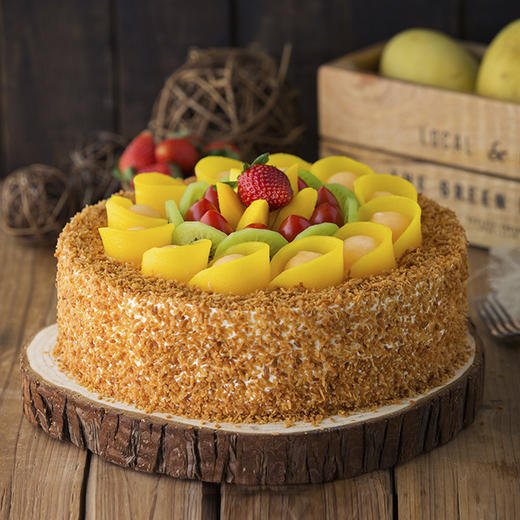 【濮阳尝鲜价-128元】盛放鲜果蛋糕2磅/加州阳光蛋糕2磅2选1 商品图0