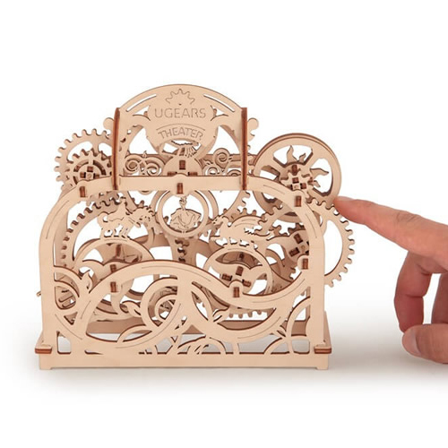 乌克兰ugears 木质机械传动模型可动拼装玩具diy大人的玩乐工具