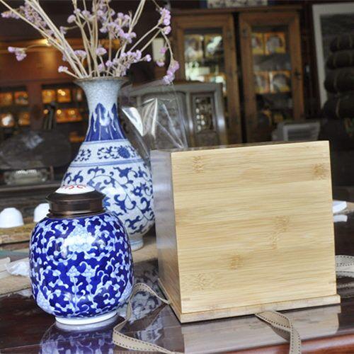 葳盛高端定制 手绘青花瓷罐 精品茶器  商品图1