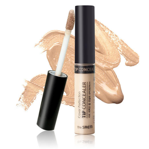 韩国 得鲜 丝滑完美遮瑕液 6.5g 遮黑眼圈/痘印/唇部打底膏 商品图1