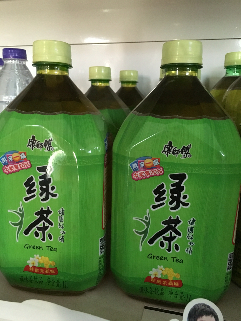 康师傅绿茶大瓶装