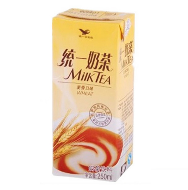 统一奶茶麦香口味250毫升c6925303722623