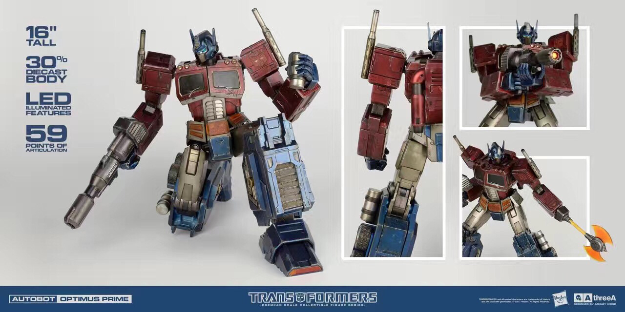 【新品预定】3a g1擎天柱 threezero 16寸