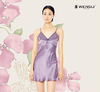 （永久下架）真丝紫罗兰吊带裙 商品缩略图0