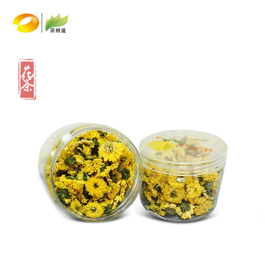 花茶 “傻教授” 2016年秋晓起皇菊 散花罐装 25g 商品图0