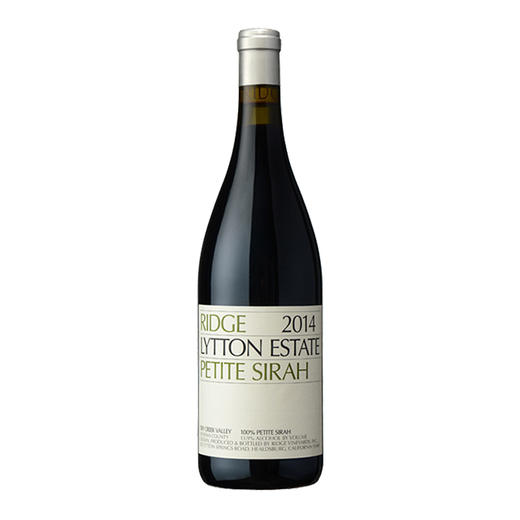 瑞园庄园龙登泉小西拉,美国 Ridge Lytton Estate Petite Sirah, USA 商品图1
