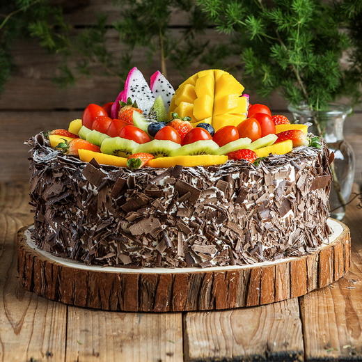 【限时尝鲜-108元】森林果王蛋糕/全心全意/浪漫果紛，3选1（高州） 商品图0