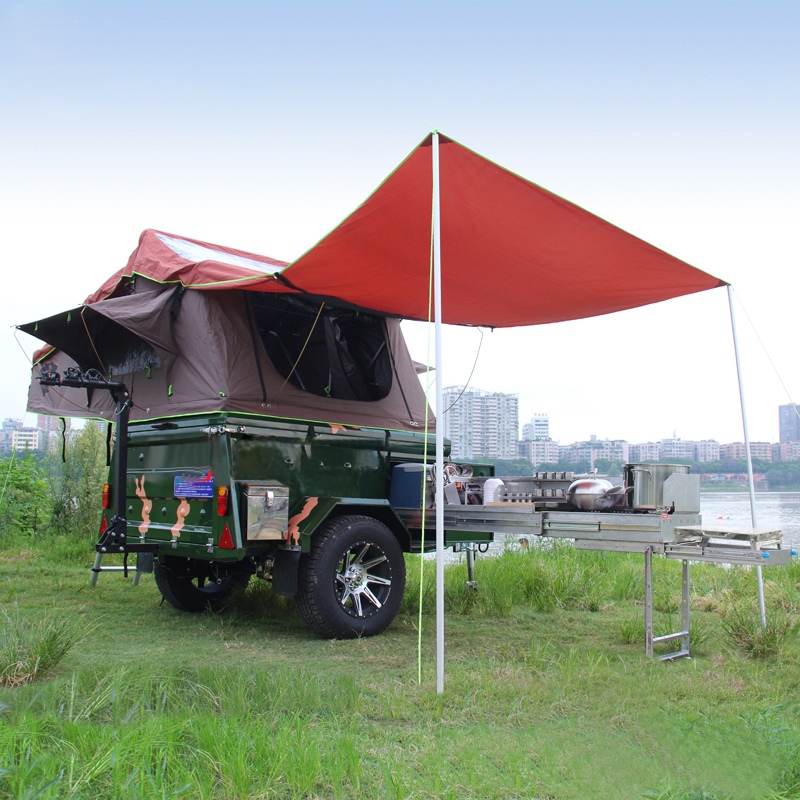 【178c旅居车】寻野装备 越野旅居车 野营拖挂式房车