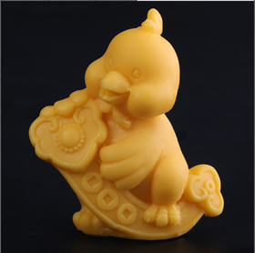 卡通小鸡模具 制作盐雕、巧克力雕、琼脂雕多功能模具，100%正辉出品