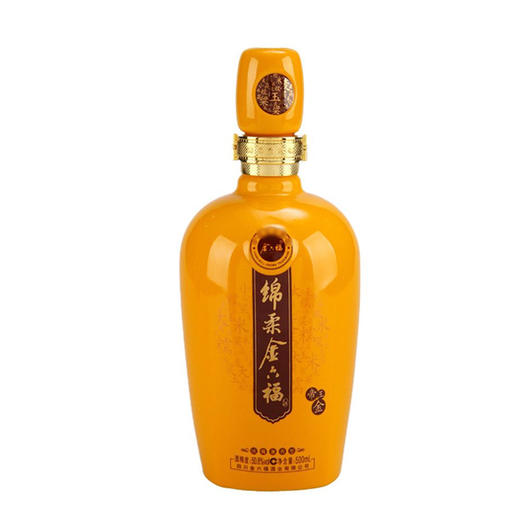 金六福绵柔帝王金 50.8度 500ml 浓酱兼香型白酒礼盒装 商品图3