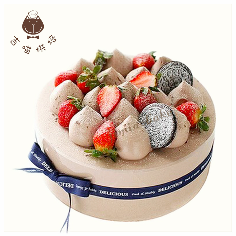 草莓奥利奥巧克力奶油慕斯（提前一天预定）