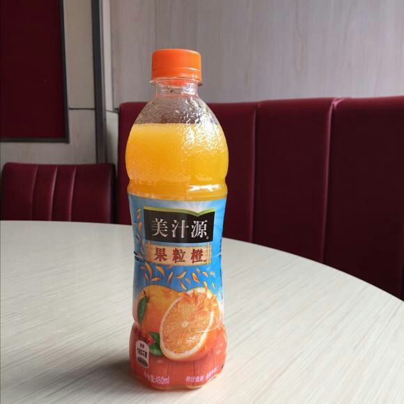 美汁源 果粒橙450ml 橙汁葡萄汁营养又美味