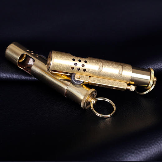 IMCO5900纯铜煤油复古打火机 便携创意个性打火机 奥地利风格配钥匙圈 商品图2