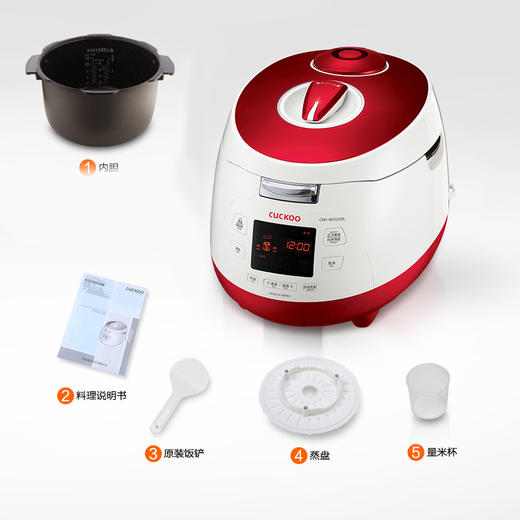 福库多功能电压力饭煲 CRP-M1001SR 商品图2