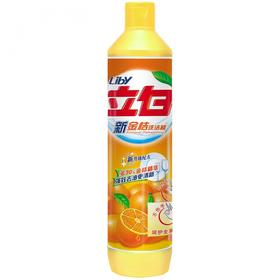 【百汇到家】L立白金桔洗洁精408g