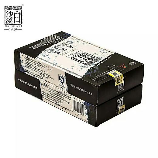 安化黑茶 正宗湖南特产黑茶茶叶送礼白沙溪天茯茶1kg手筑金花茯砖 商品图0