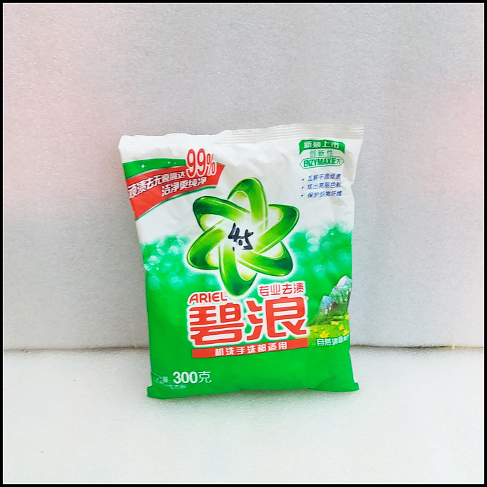 碧浪专业去渍自然清新洗衣粉300g