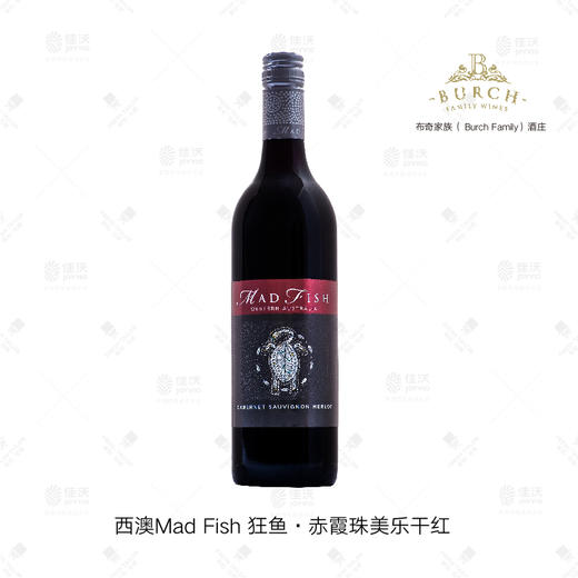 佳沃MadFish（狂鱼）赤霞珠-美乐干红 商品图0