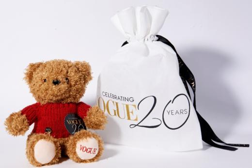 VOGUE 长毛绒泰迪熊公仔玩具 可爱玩偶 送女生礼品首选 商品图2