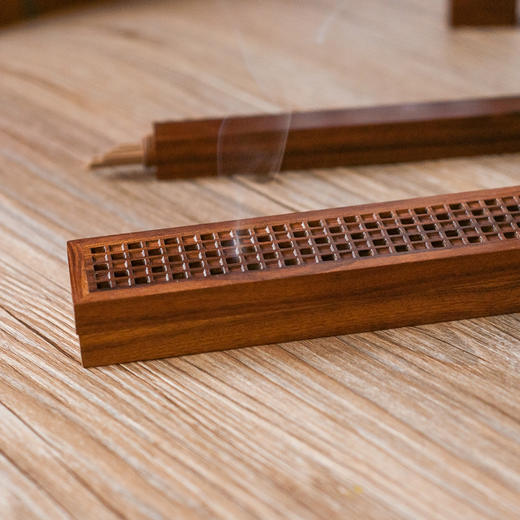 花梨棋格简香盒两件套 商品图2