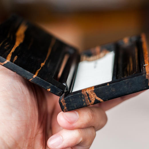 重竹开盖式便携小香盒（纸质装具器） 商品图2