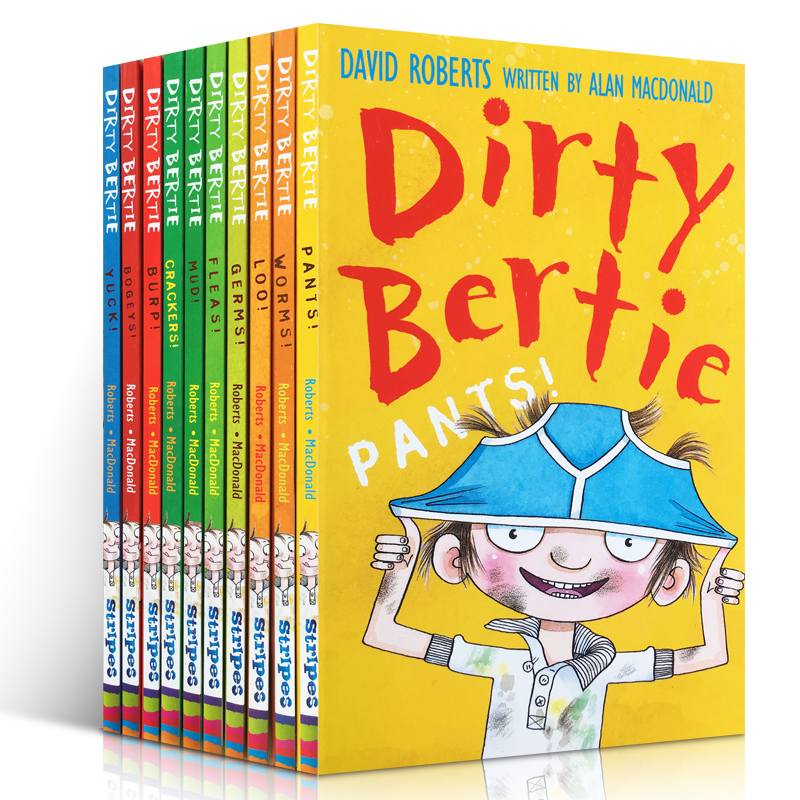 英文原版 dirty bertie 脏小弟#1-10册 好习惯行为