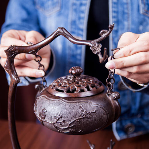 紫铜梅花挂炉 商品图1