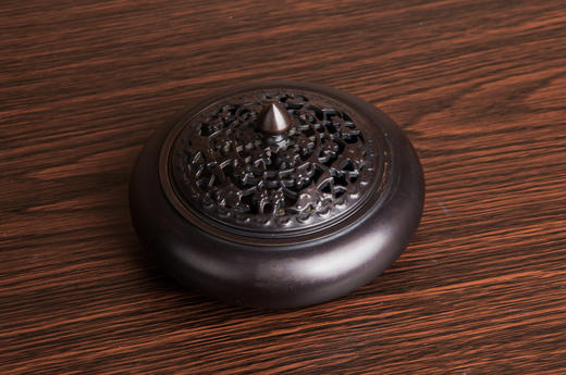 紫铜色香炉 商品图3