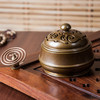 黄铜竹节香炉 商品缩略图1