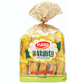 【百汇到家】达利园法式香橙味软面包10枚装200g