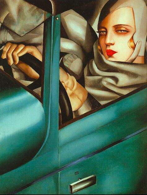 商品详情 self portrait by tamara de lempicka 1929 塔玛拉·德·兰