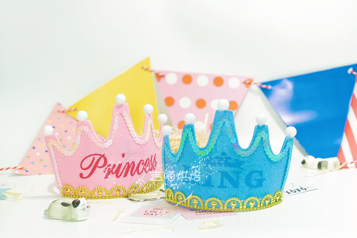 皇冠生日帽（随蛋糕订购）