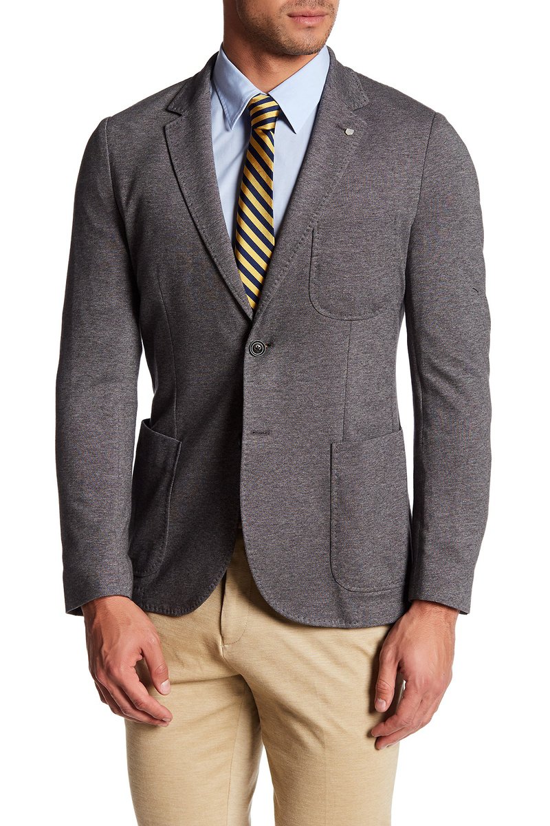 gant the jersey pique blazer 泽西皮克西装外套