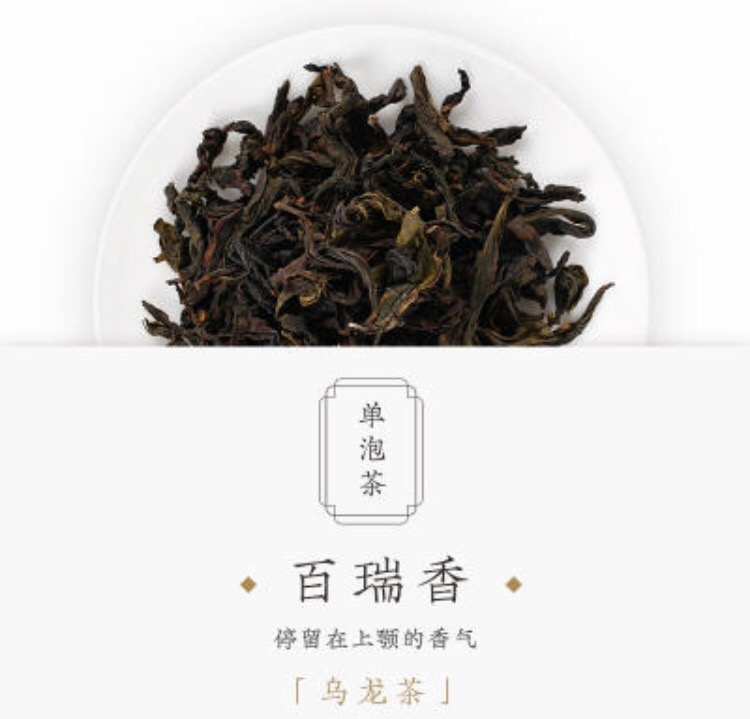 【乌龙茶】百瑞香-单泡茶▏停留在上颚的香气