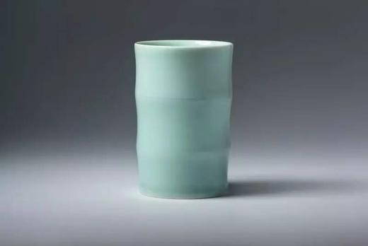 青白瓷竹节对杯   一套两杯  木盒装 商品图1