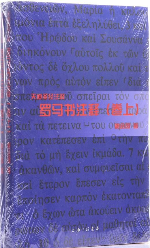 罗马书注释（上下卷）-天道SJ注释系列 商品图2