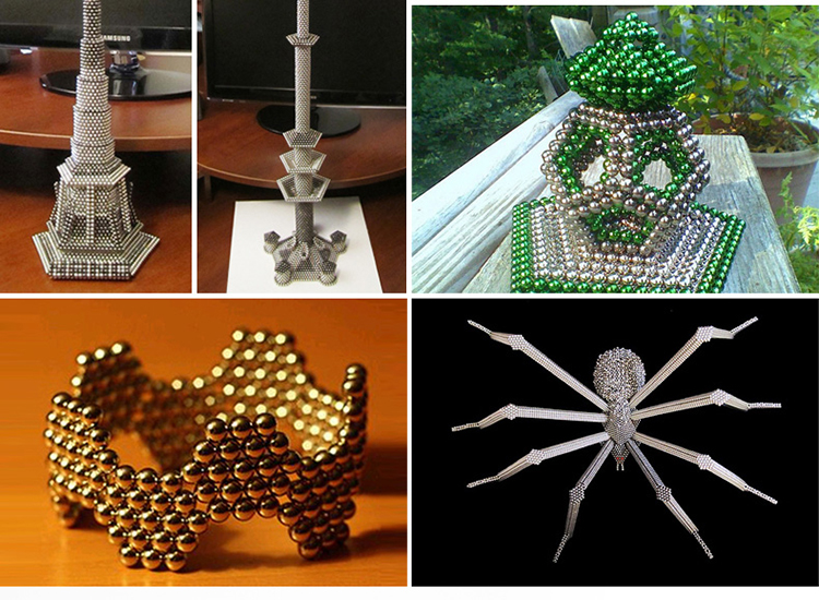 百变造型巴克球 磁力珠 发挥想象 拼造各种造型