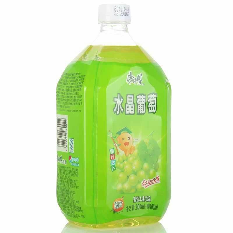 康师傅水晶葡萄1l×12瓶装