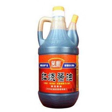 笑厨壶装红烧酱油830ml