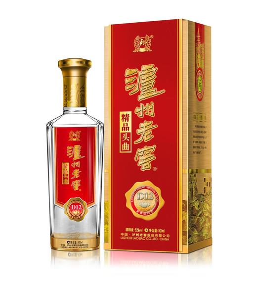 【泸州老窖酒名堂】精品头曲D12/52度500ml*6 商品图1
