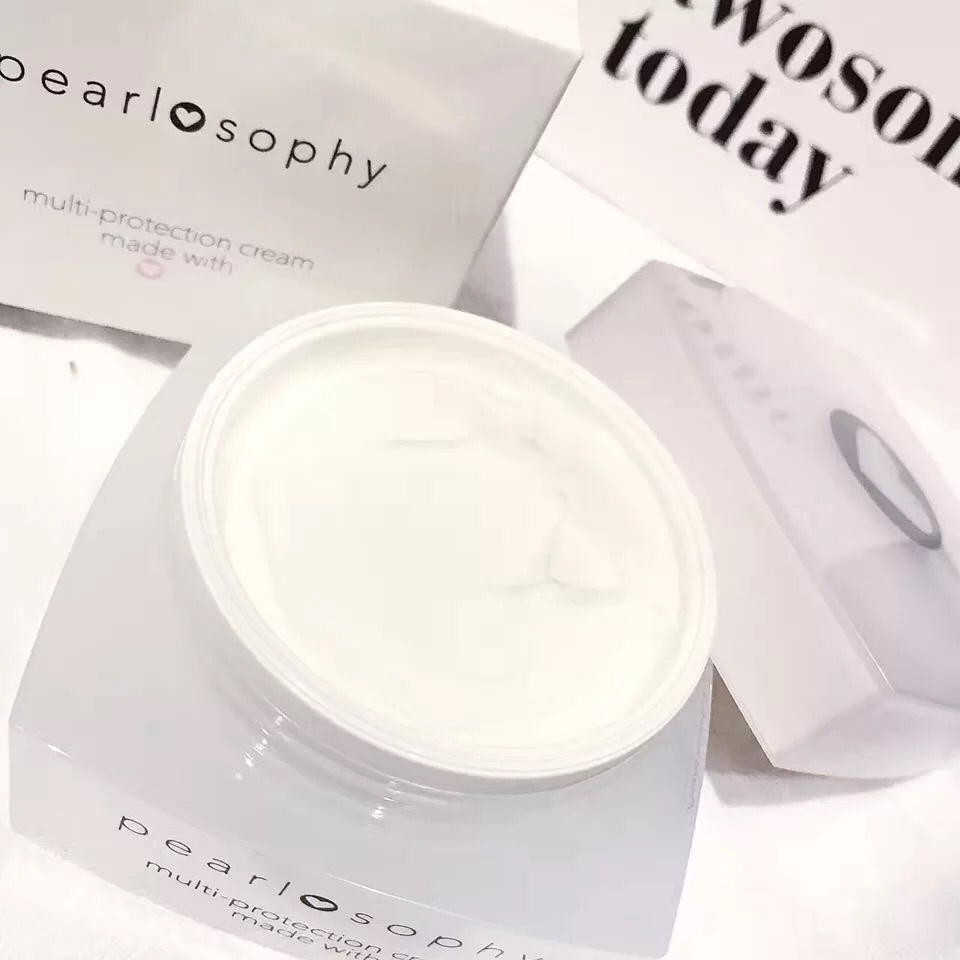 pearlosophy真珠美学水润多效保湿面霜 法国原料上海灌装修复淡斑