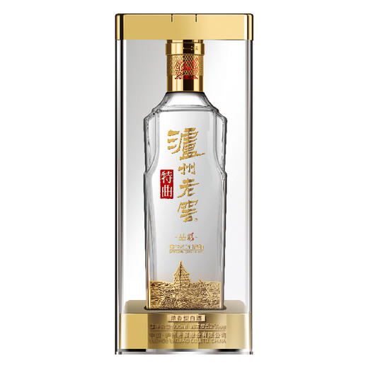 【特曲官旗】52度泸州老窖特曲酒 晶彩 500ml*6 商品图2
