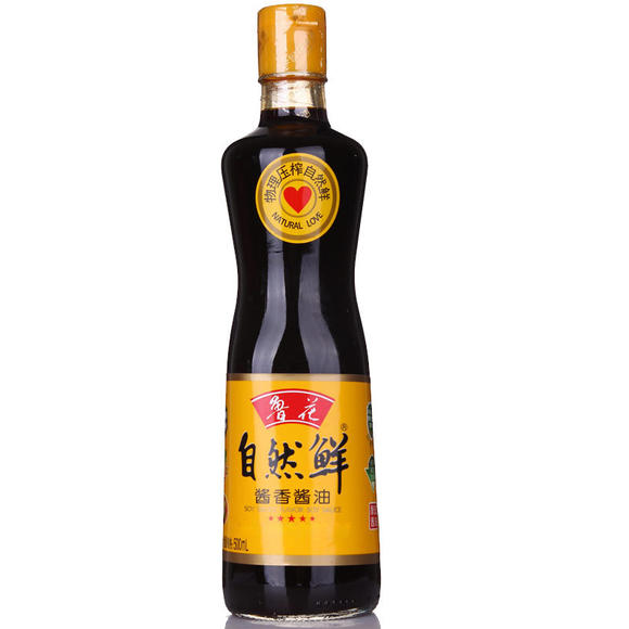 鲁花红烧酱油500ml