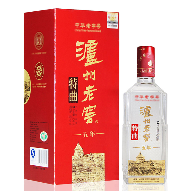 泸州老窖特曲老酒(五年)浓香型白酒 52度500ml