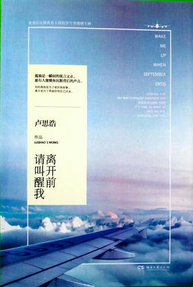 【绿韵书屋】离开前请叫醒我-卢思浩