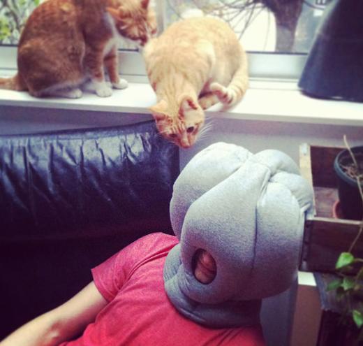 Ostrich Pillow Original 鸵鸟枕 午睡枕 靠枕 遮光隔音睡眠枕 商品图1