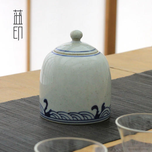 （永久下架）复古青花礼盒（含精品龙井茶100G) 商品图4