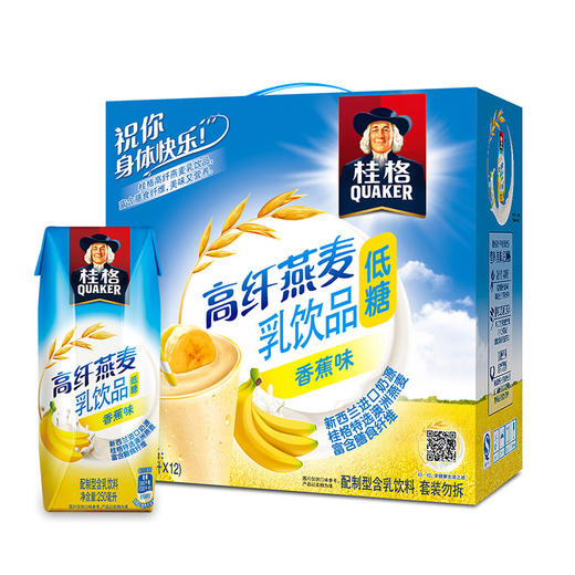 桂格高纤燕麦乳饮品（6联包） 商品图0