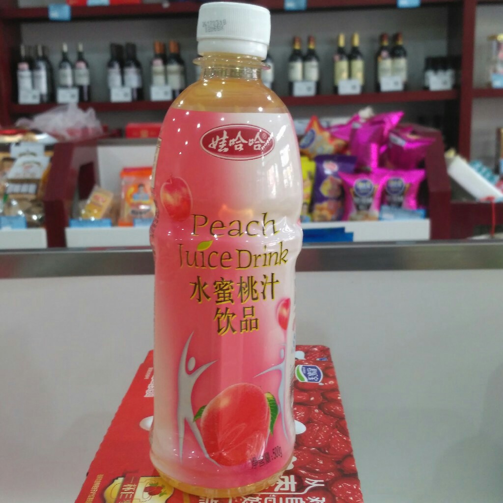 娃哈哈 水密桃汁 500ml 一箱15瓶