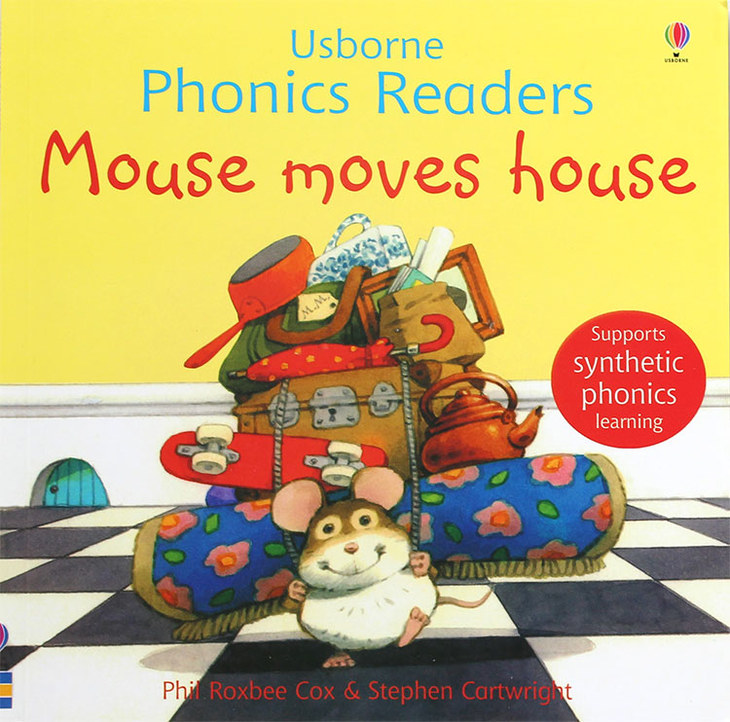 赠送音频:原版正品-usborne phonics readers英文绘本-幼儿童英语启蒙